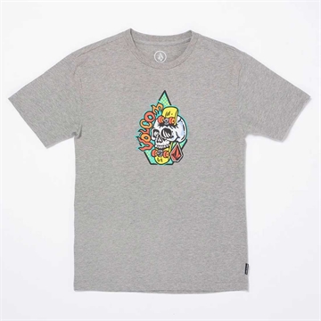 Volcom Jr. T-shirt Skullskate Heathet Grey